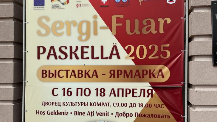 В Комрате открылась пред пасхальная выставка-ярмарка «Paskellä-2025»
